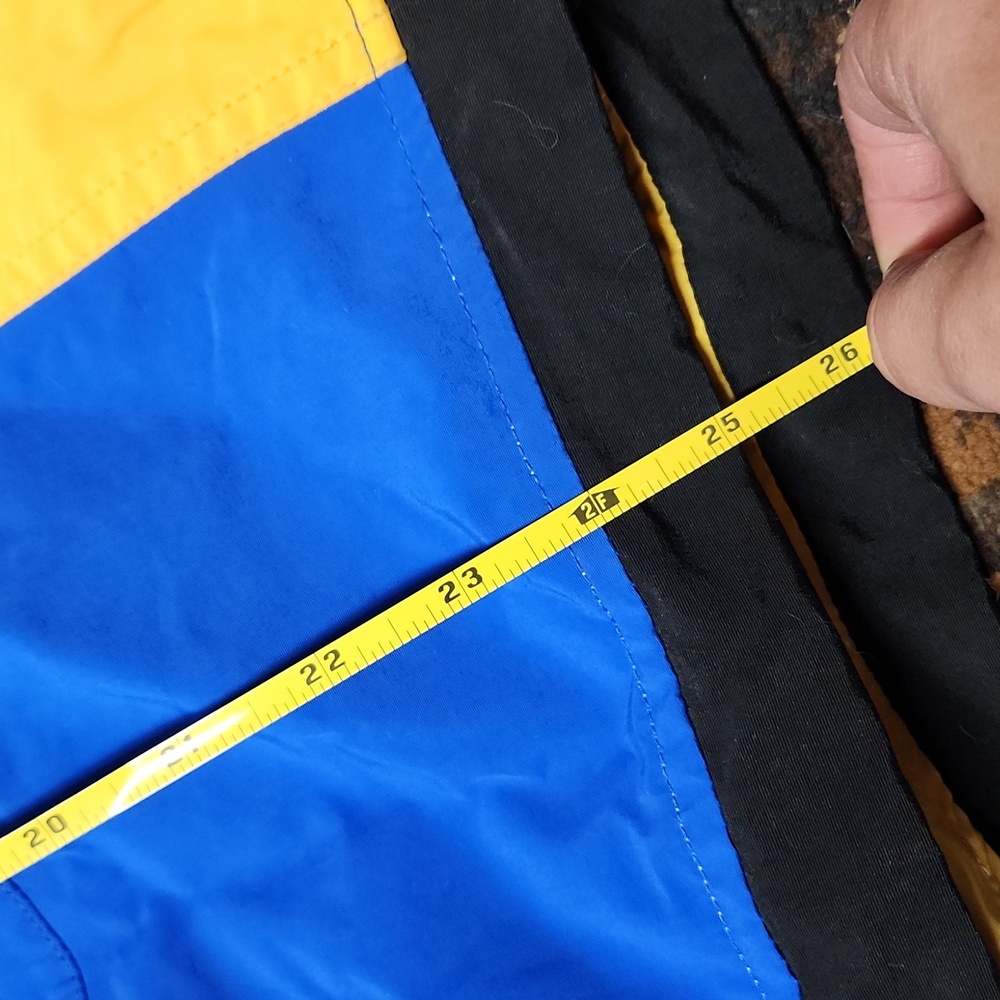 Que Vibrant Blue and Yellow Ski Jacket - Picture 14 of 14